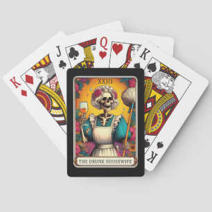 ザハウズ飲マウィザスケルトンタロット遊ズカード トランプ
