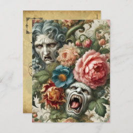 ザハグ&ザハウル – ゴシックビクトリアン シーズンポストカード