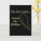 ザハットトリック誕生日カード カード (黄色い花)