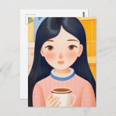 ザハッピーウィメンズアットカフェ ポストカード (正面/裏面)