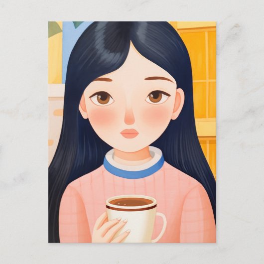 ザハッピーウィメンズアットカフェ ポストカード (正面)