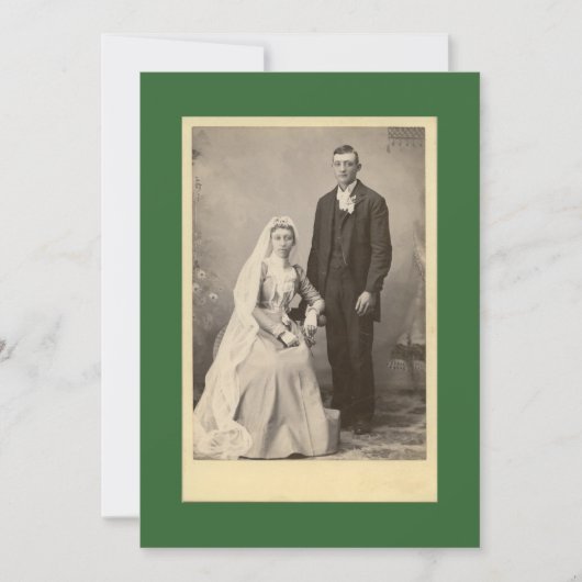 ザハッピーカップル結婚式招待状 招待状 (正面)