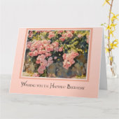 ザハッピースト誕生日-誕生日カード カード (黄色い花)