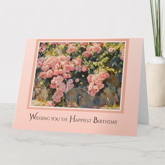 ザハッピースト誕生日-誕生日カード カード (正面)