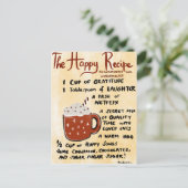 ザハッピードリンクレシピ ポストカード (スタンド正面)