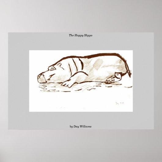 ザハッピーヒッポ ポスター (正面)