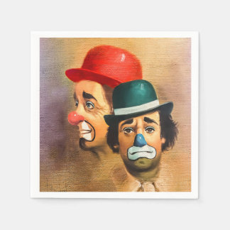 ザハッピーピエロ スタンダードカクテルナプキン