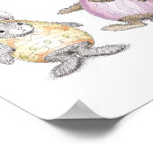 ザハッピーホッパー®ウォールアート ポスター (角)