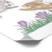 ザハッピーホッパー®ウォールアート ポスター (角)