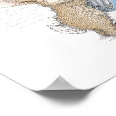 ザハッピーホッパー®ウォールアート ポスター (角)