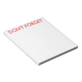 ザハドリーメモ帳 ノートパッド (アングル)