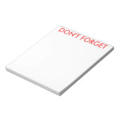 ザハドリーメモ帳 ノートパッド (回転)