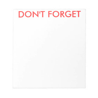 ザハドリーメモ帳 ノートパッド