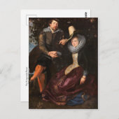 ザハニーサックルバワーバイピーターポールルーベンスポストカー ポストカード (正面/裏面)