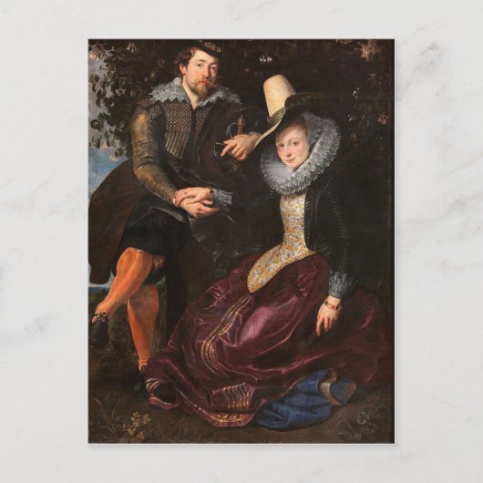 ザハニーサックルバワーバイピーターポールルーベンスポストカー ポストカード (正面)