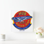 ザハブローラリンク、ノリッジイリノイ スクエア壁時計 (ホーム)