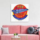 ザハブローラーリンクChicago /ノリッジイリノイ キャンバスプリント (インサイチュ (リビング))