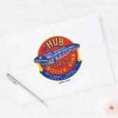 ザハブローラーリンクChicago /ノリッジイリノイ ラウンドシール (封筒)