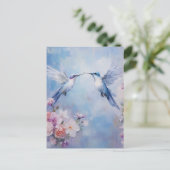 ザハミングバードデザインシリーズ10 ポストカード (スタンド正面)