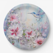 ザハミングバードデザインシリーズ11 ペーパープレート (正面)
