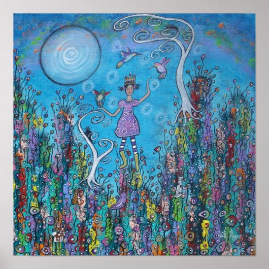 ザハミングバード女王 ポスター (正面)