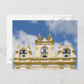 ザハラの山村にある教会の鐘楼 ポストカード (正面/裏面)