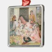 ザハレム, c.1850 メタルオーナメント (左)