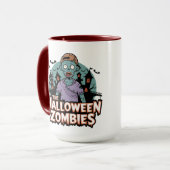 ザハロウィーンゾンビハウスマグ マグカップ (正面左)