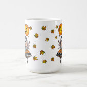 ザハロウィーンバルーンかわいい魔法マグカップ モーフィングマグカップ (中央)