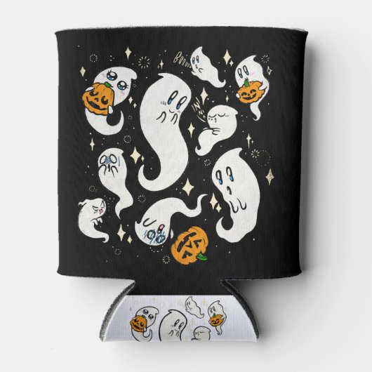 ザハロウィーンブークルー – 幽霊パーティー 缶クーラー (正面)