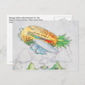 ザハワイ航空表現航空 ポストカード (正面/裏面)