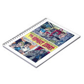 ザハングリーロッジャーヴィンテージ1950sホラー漫画 ノートブック (左側)