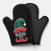 ザハングリ小妖精や小人ファミリーマッチンググループクリスマス 鍋つかみ (正面/裏面)