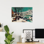 ザハンターズインザスノーバイピエーター・ブルーゲル ポスター (ホームオフィス)