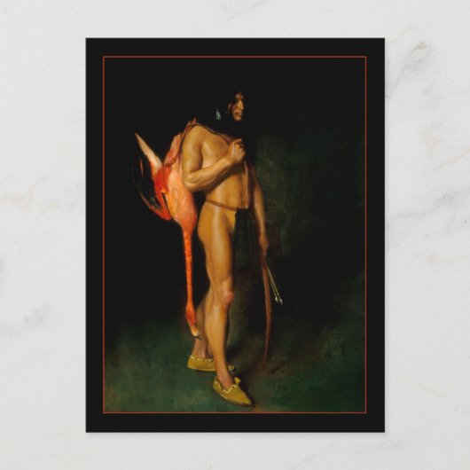 ザハンターバイジョージデフォレストブラシファインアート ポストカード (正面)