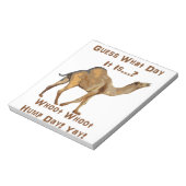 ザハンプの日 ノートパッド (回転)