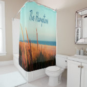 ザハンプトンビーチロングアイランドニューヨーク シャワーカーテン (インサイチュ)