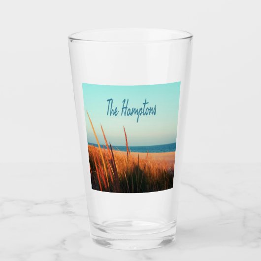 ザハンプトンビーチロングアイランドニューヨーク タンブラーグラス (正面)
