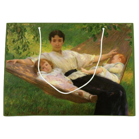 ザハンモック(by Joseph DeCamp) ラージペーパーバッグ (正面)