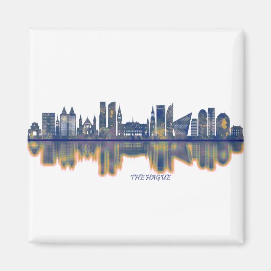 ザハーグのスカイライン マグネット (正面)