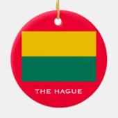 ザハーグオランダカスタムクリスマスオーナメント セラミックオーナメント (裏面)