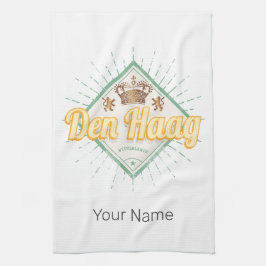 ザハーグシティオランダレトロオランダヴィンテージ キッチンタオル