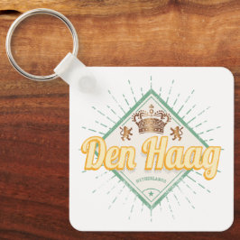 ザハーグシティオランダレトロオランダヴィンテージ キーホルダー