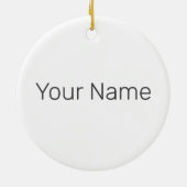 ザハーグシティオランダレトロオランダヴィンテージ セラミックオーナメント (裏面)