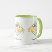 ザハーグシティオランダレトロオランダヴィンテージ マグカップ (正面右)