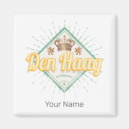 ザハーグシティオランダレトロオランダヴィンテージ マグネット