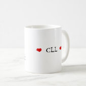 ザハートフェアリーモノグラムコーヒーマグ コーヒーマグカップ (正面右)