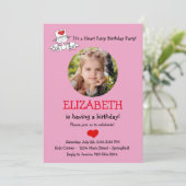 ザハートフェアリー©誕生日フォト招待状 招待状 (スタンド正面)