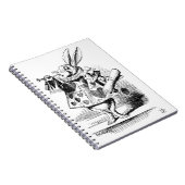 ザハートランド – うさぎ、アリスのアドヴワンダーランド1865 ノートブック (右側)