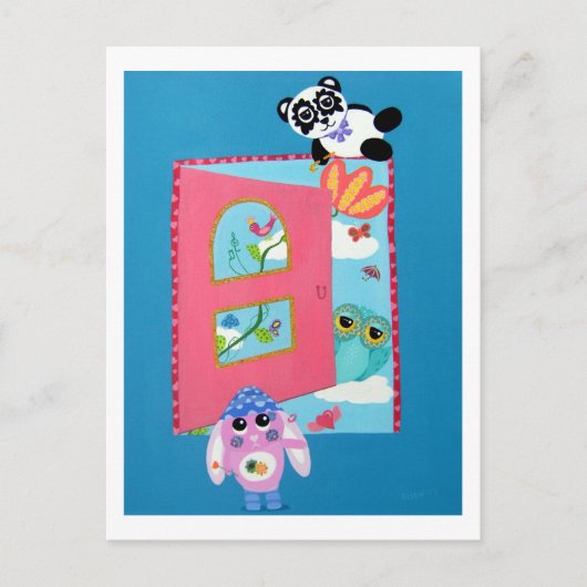 ザハート – デスティニーの扉 ポストカード (正面)